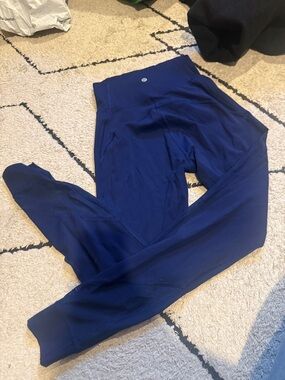 109. lululemon long jogger 6 navy